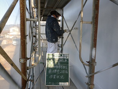 基礎塗り